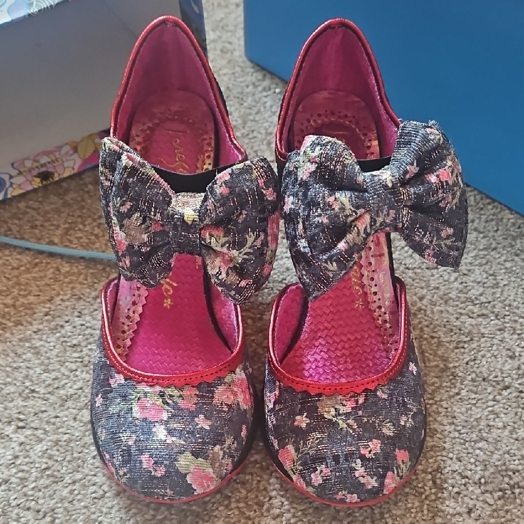 Irregular Choice Giggles And Chips Heels Brand New In Box